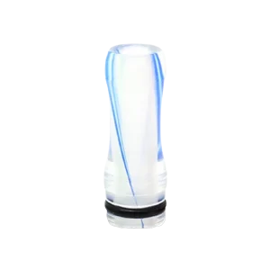 Acrylic Ribbon 510 Drip Tip vape accessory - Alt Vape Calgary