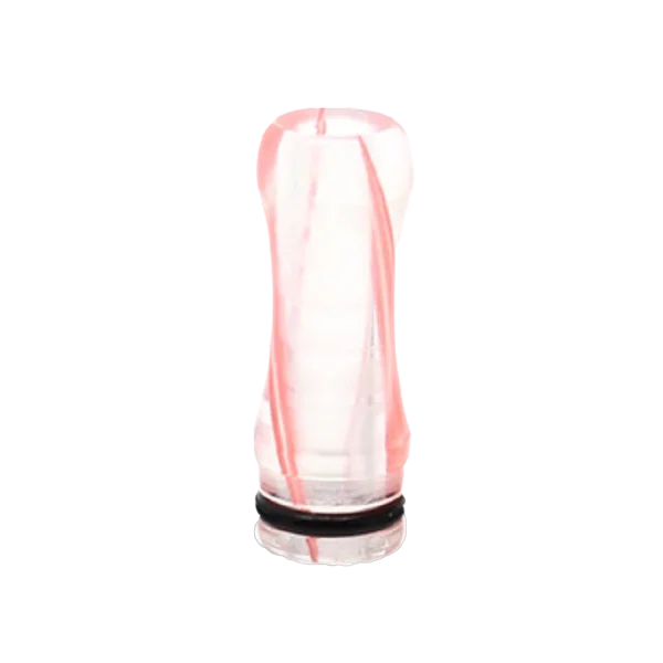 Acrylic Ribbon 510 Drip Tip vape accessory angle view