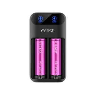 Efest Lush Q2 Battery Charger vape accessory - Alt Vape Calgary