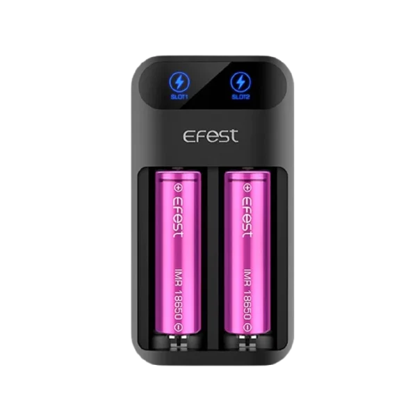 Efest Lush Q2 Battery Charger vape accessory - Alt Vape Calgary