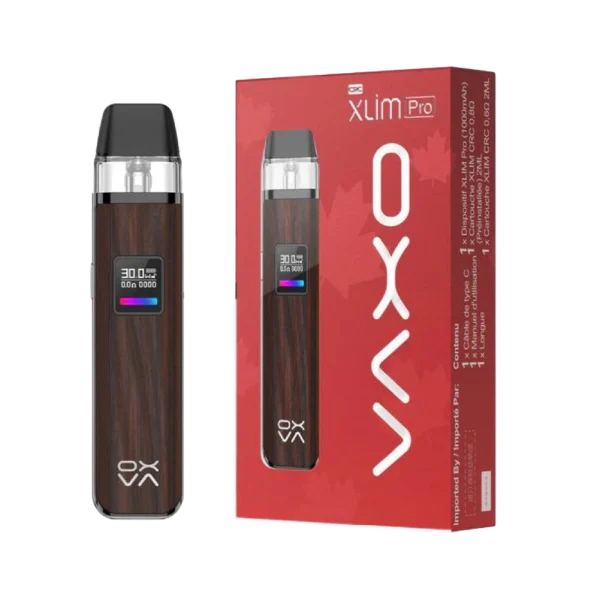 OXVA XLIM Pro Kit vape device packaging