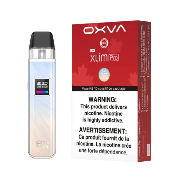 OXVA XLIM Pro Kit vape device angle view