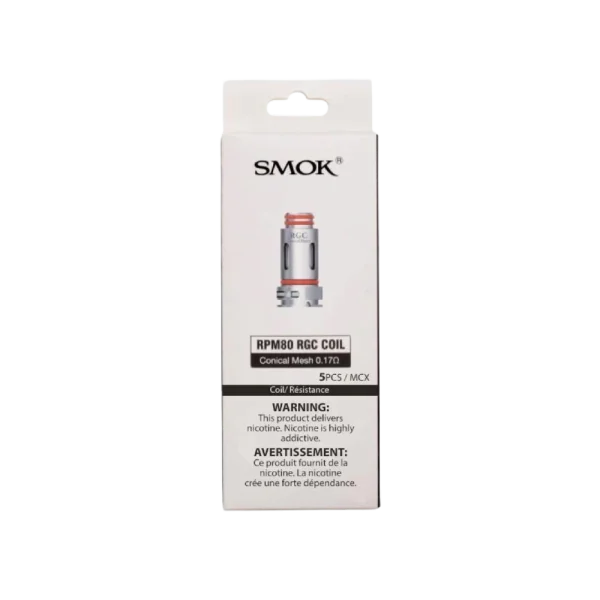 Smok RPM80 RGC Coils Mesh .17ohm vape accessory - Alt Vape Calgary