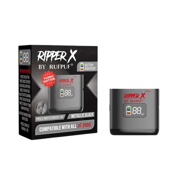 RIPPER X Ultra Battery vape accessory packaging