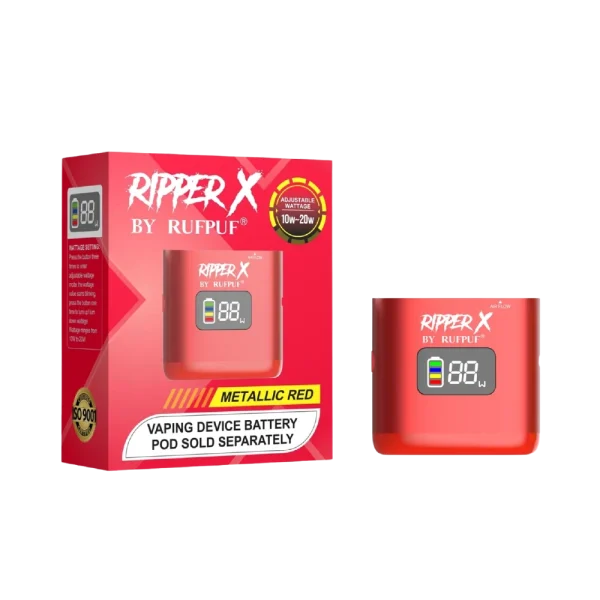 RIPPER X Ultra Battery vape accessory angle view
