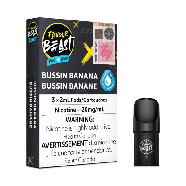 Flavour Beast Pods 2% vape juice detail