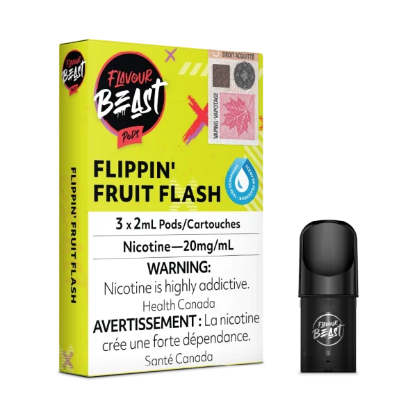 Flavour Beast Pods 2% vape juice detail