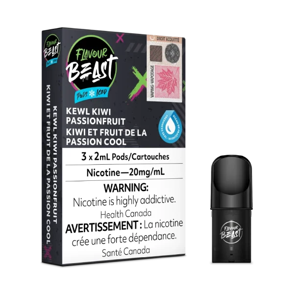 Flavour Beast Pods 2% vape juice detail