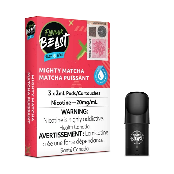 Flavour Beast Pods 2% vape juice detail