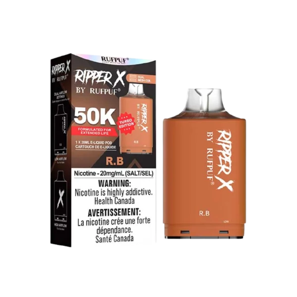 Ruf Puf Ripper X Pod 50K 2% - shop disposable vape online