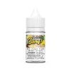 Banana Bang 30mL salt nicotine e-liquid featuring a smooth banana base and BOLD nicotine options; available for Calgary vape delivery.
