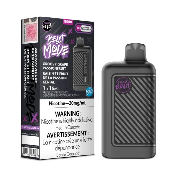 Flavour Beast Beast Mode 2% vape device packaging