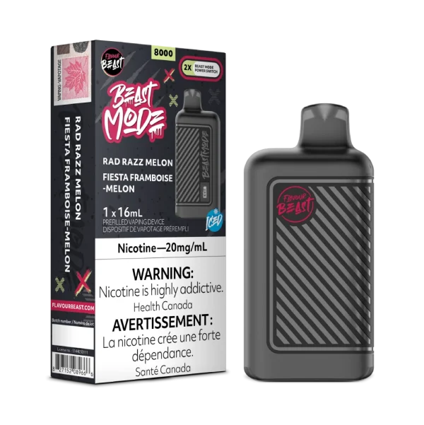 Flavour Beast Beast Mode 2% vape device detail