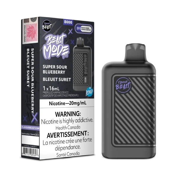 Flavour Beast Beast Mode 2% vape device - Alt Vape Calgary
