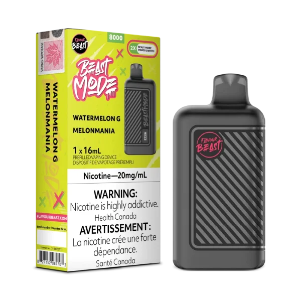 Flavour Beast Beast Mode 2% vape device detail