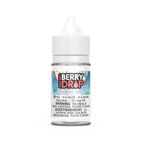 Berry Drop 30mL salt nicotine e-liquid with a sour blue raspberry base and BOLD nicotine options; available for Same Day Calgary delivery.