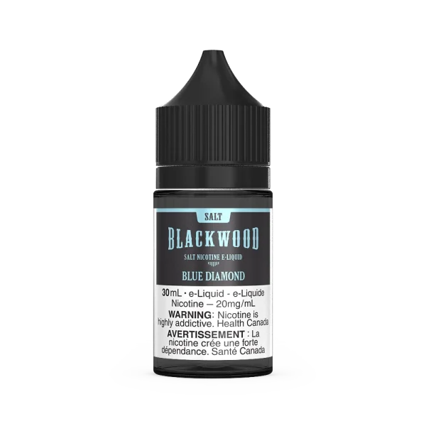 Blackwood 30mL freebase tobacco e-liquid with 65VG/35PG ratio and various oak and spice notes; available for Calgary delivery.