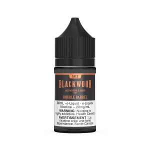 Blackwood 30mL freebase tobacco e-liquid with 65VG/35PG ratio and various oak and spice notes; available for Calgary delivery.