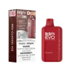 Drip’n 28K disposable vape by ENVI featuring a vibrant LED display for battery and juice levels, 3-mode firing system, and 20mL capacity; available for Calgary delivery.