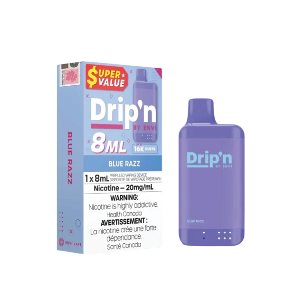 Drip'n 8mL Disposable 2% disposable vape - Alt Vape Calgary