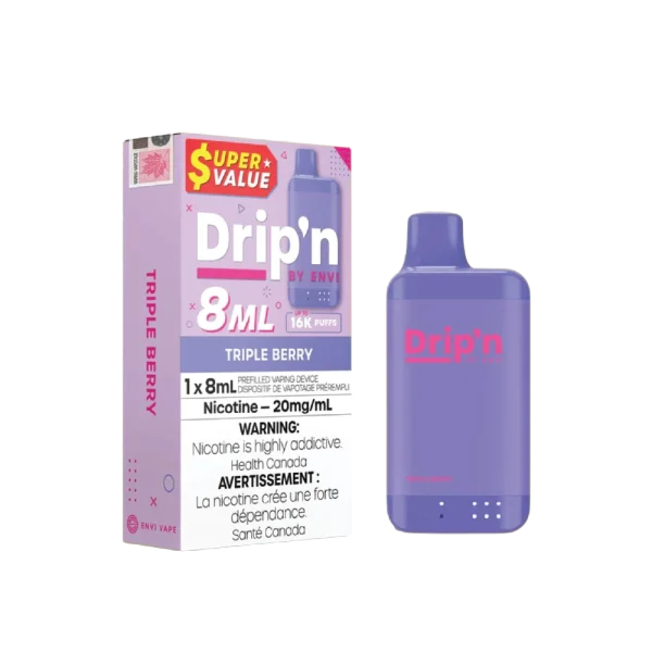 Drip'n 8mL Disposable 2% disposable vape detail