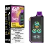 Drip’n Fasta Blast 30K disposable vape featuring a dual-tank system, full-size TFT touch screen, and three adjustable wattage modes; available for Calgary delivery.
