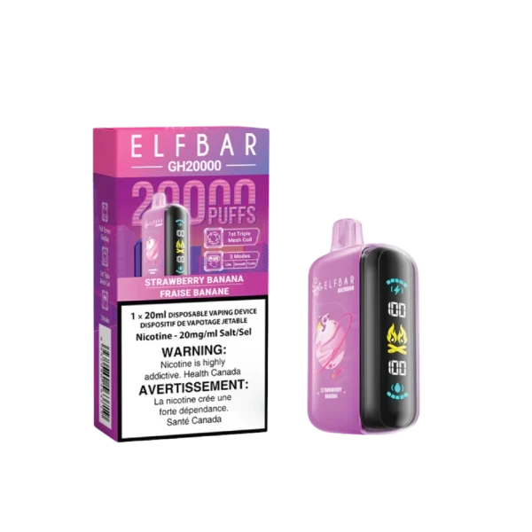 Elf Bar GH20K 2% disposable vape detail
