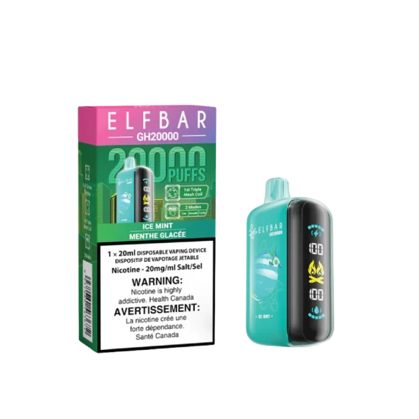 Elf Bar GH20K 2% disposable vape detail