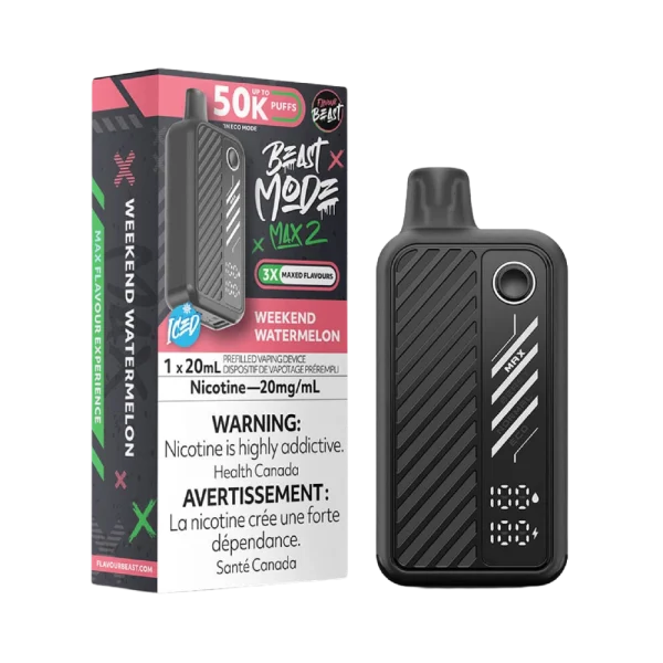 Flavour Beast Beast Mode Max 2 2% vape device detail
