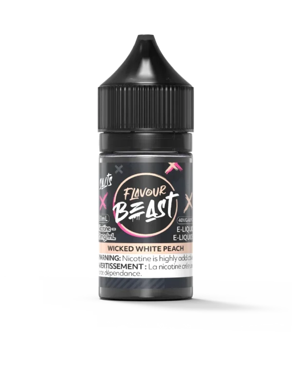 Flavour Beast 30mL salt nicotine e-liquid with 40VG/60PG ratio and intense fruit flavors; available for Calgary delivery.