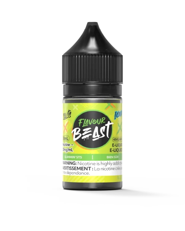 Flavour Beast 30ml Salt Nic vape juice angle view