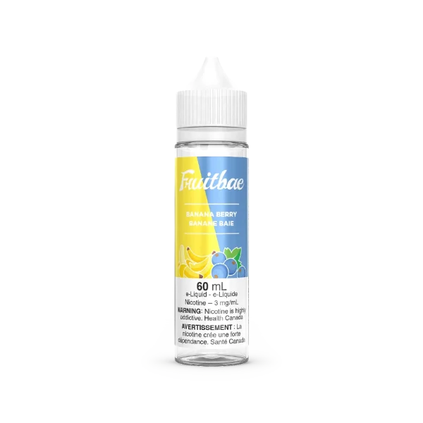Fruitbae 60ml Freebase vape juice packaging