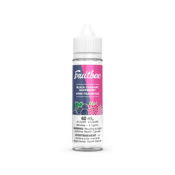 Fruitbae 60ml Freebase vape juice angle view