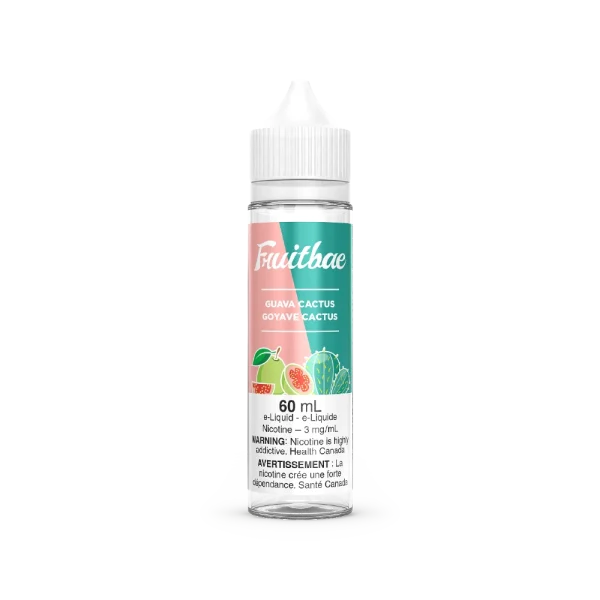 Fruitbae 60ml Freebase vape juice packaging