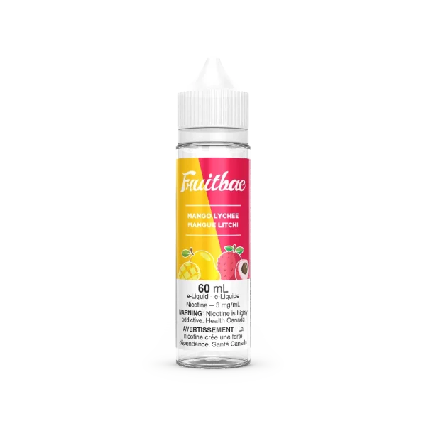 Fruitbae 60ml Freebase vape juice angle view