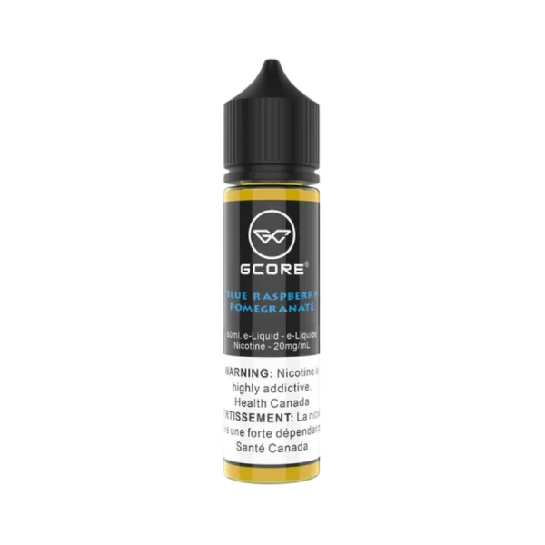 Gcore 60ml Nic Salt vape juice angle view