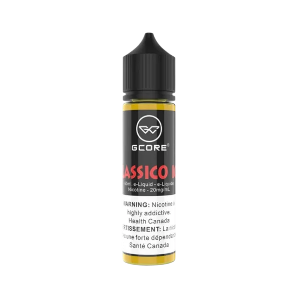 Gcore 60ml Nic Salt vape juice packaging