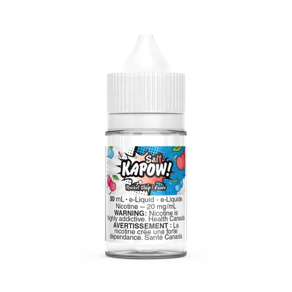 Kapow 30ml Salt Nic disposable vape angle view