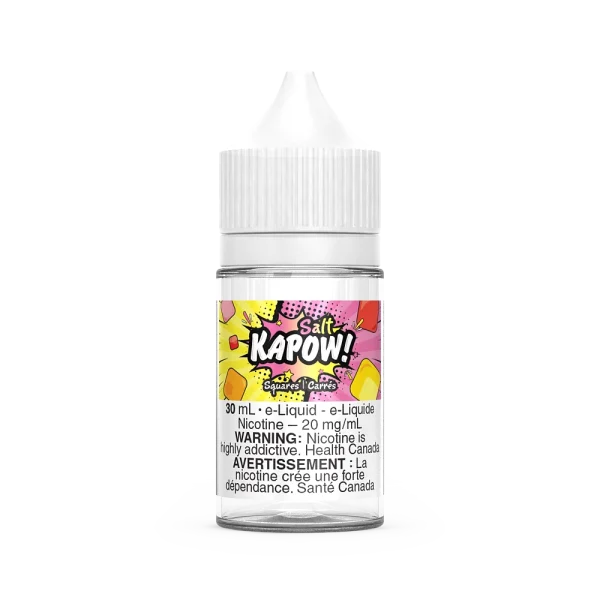 Kapow 30ml Salt Nic disposable vape detail