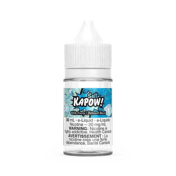 Kapow 30ml Salt Nic disposable vape detail