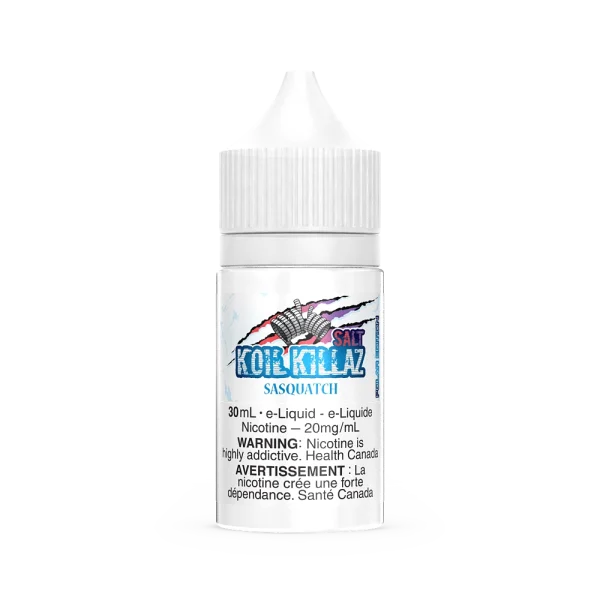 Koil Killaz 30ml Salt Nic vape juice angle view