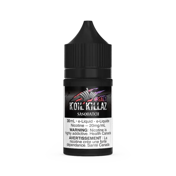 Koil Killaz 30ml Salt Nic vape juice angle view