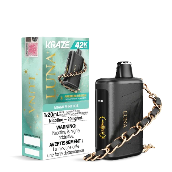 Kraze Luna 2% disposable vape - Alt Vape Calgary