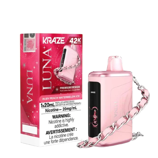 Kraze Luna 2% disposable vape - Alt Vape Calgary