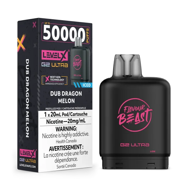 Level X G2 Ultra Pod vape juice packaging