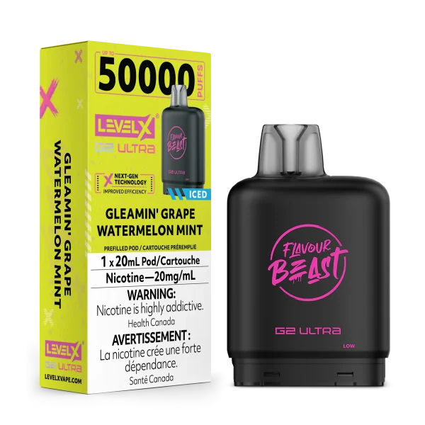 Level X G2 Ultra Pod vape juice - Alt Vape Calgary