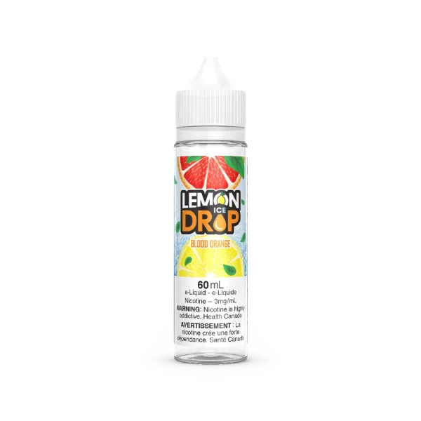 Lemon Drop 60ml Freebase vape juice angle view