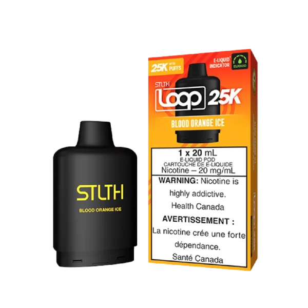 Loop 25k Pods disposable vape packaging