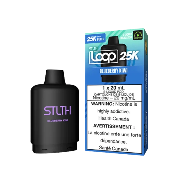 Loop 25k Pods disposable vape angle view