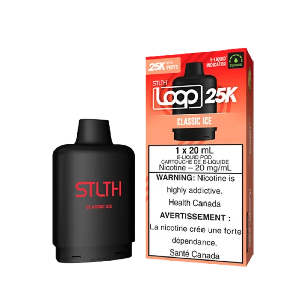 Loop 25k Pods disposable vape packaging